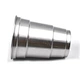 Silver Aluminum Cup